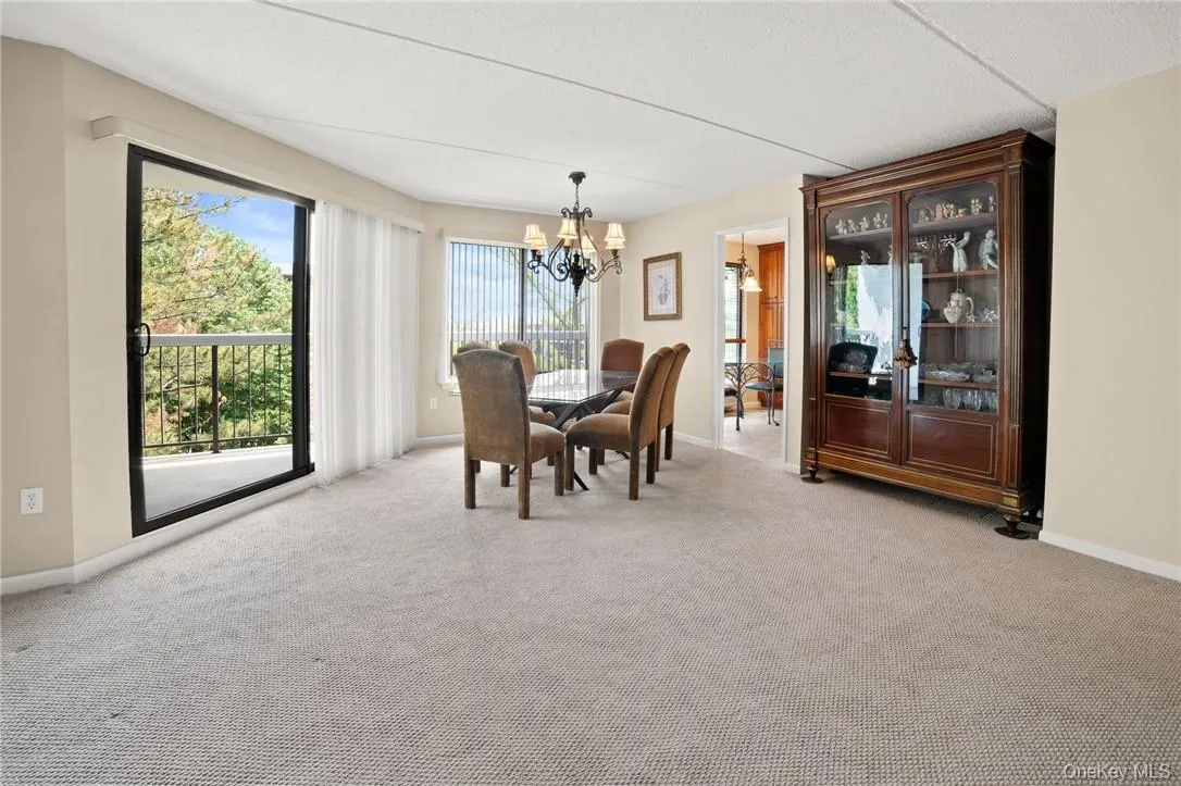 Dining Area with Sliding Glass Doors onto Large Terrace Dining Area with Sliding Glass Doors onto Large Terrace