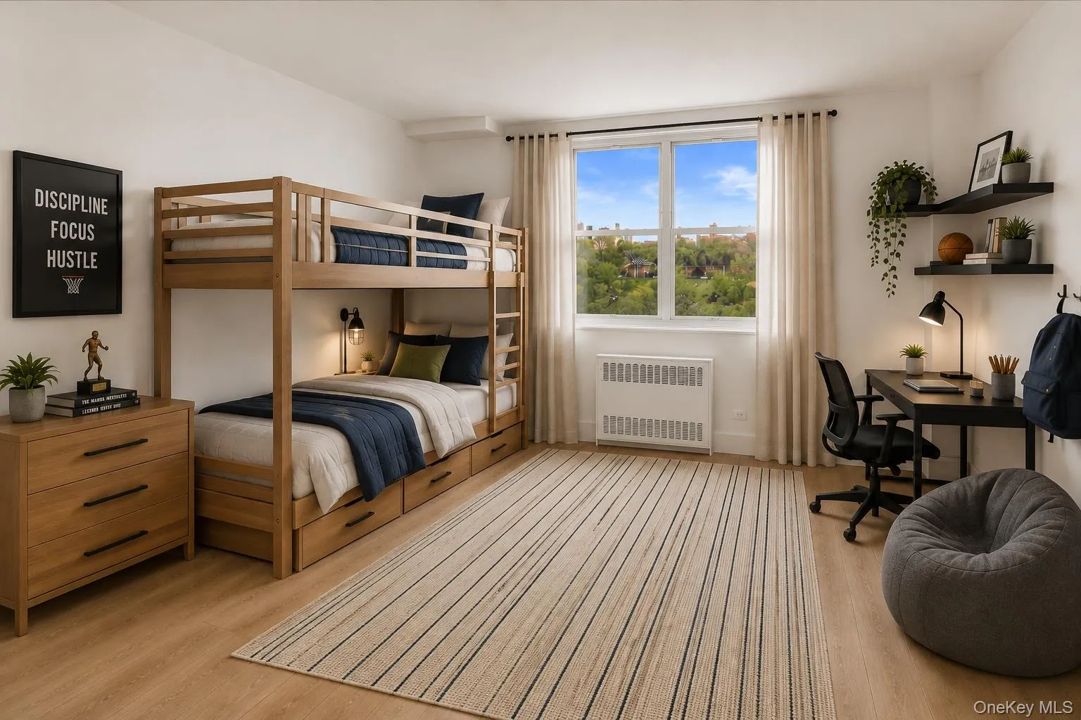 White walls complement vinyl flooring White walls complement vinyl flooring