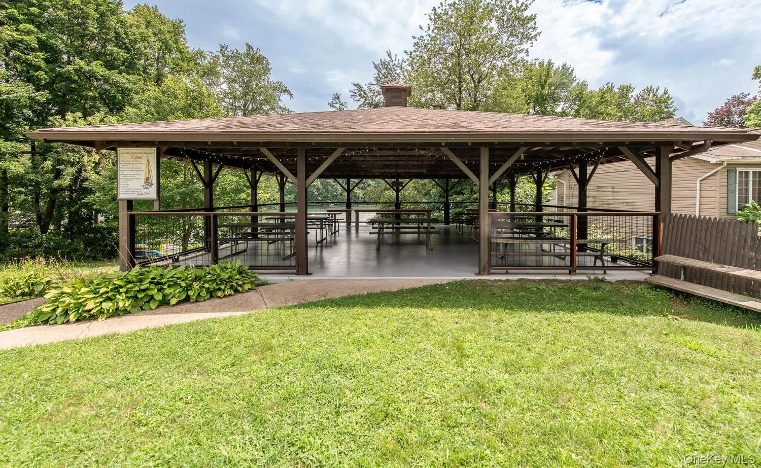Host an event or have a picnic under the pavilion Host an event or have a picnic under the pavilion