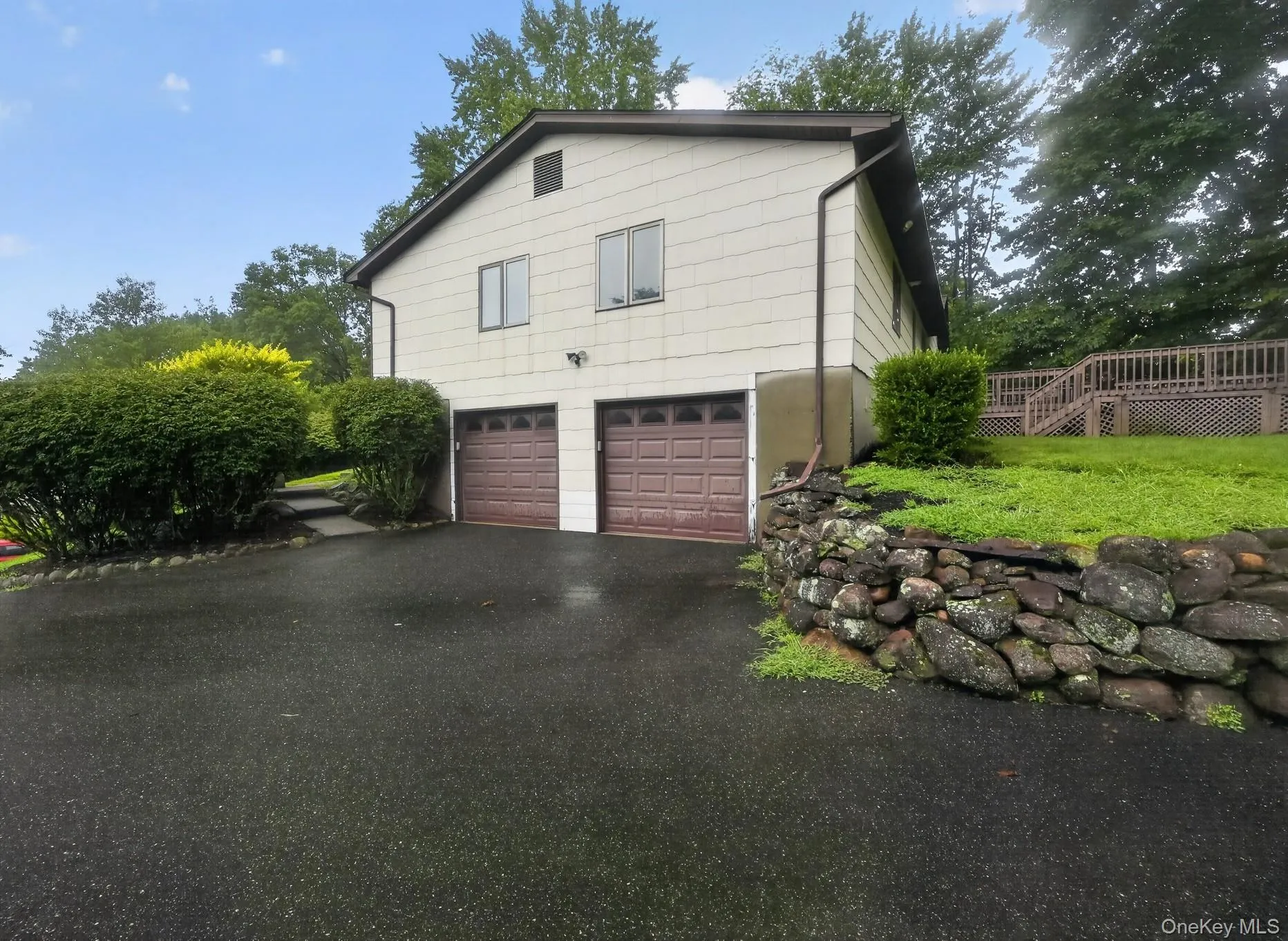 Oversized Two-car garage Oversized Two-car garage
