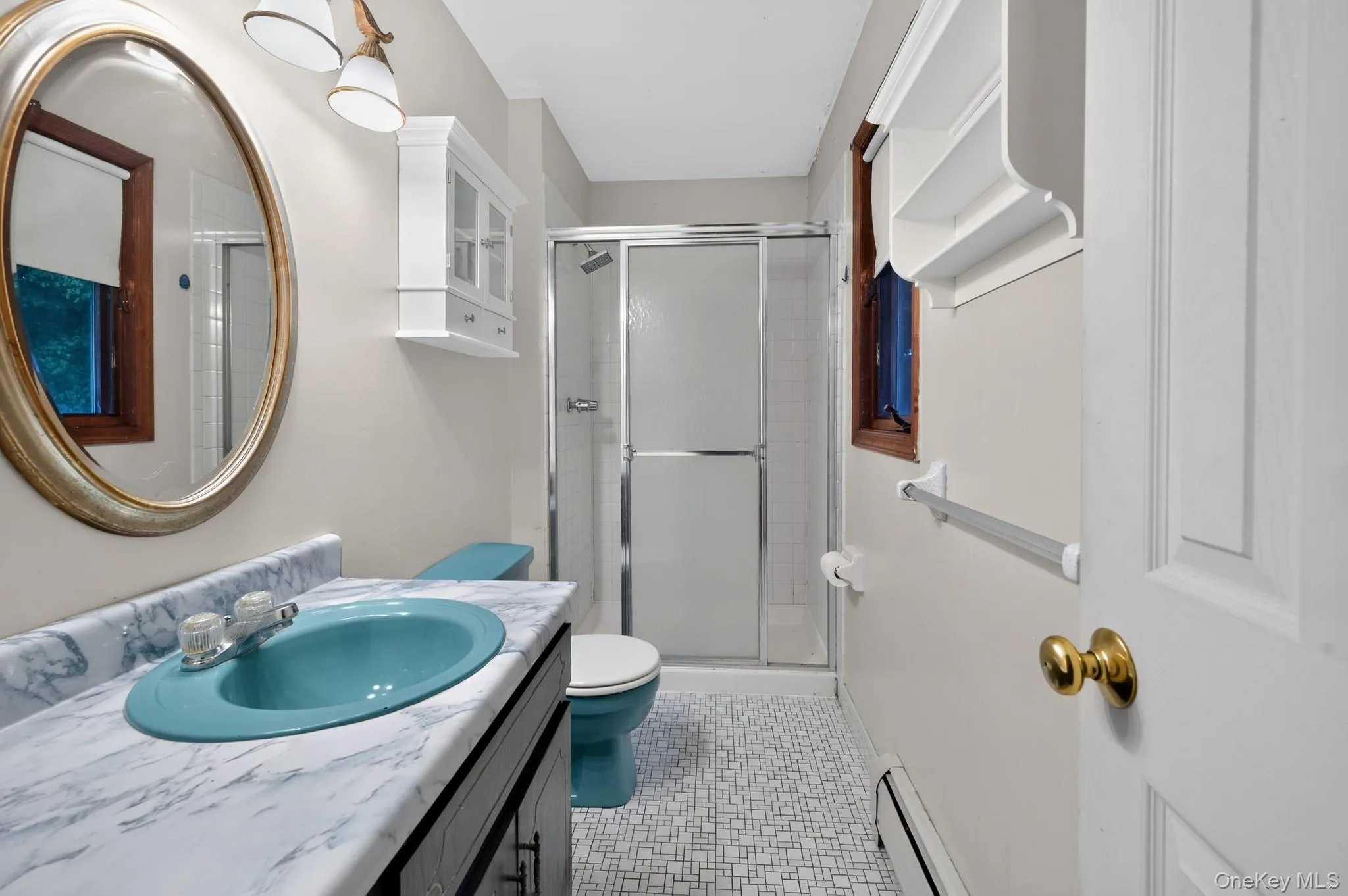 Private bathroom for the owners of this Valley Cottage home Private bathroom for the owners of this Valley Cottage home