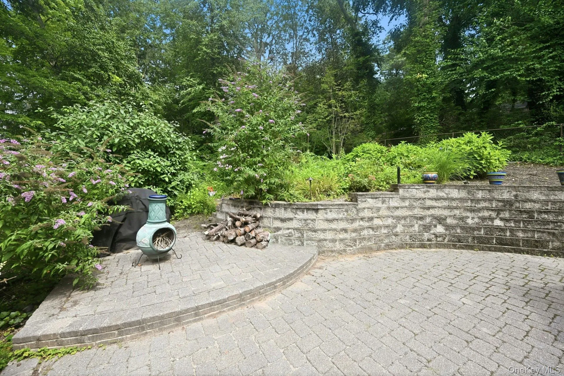 Huge paved area, great for entertaining Huge paved area, great for entertaining
