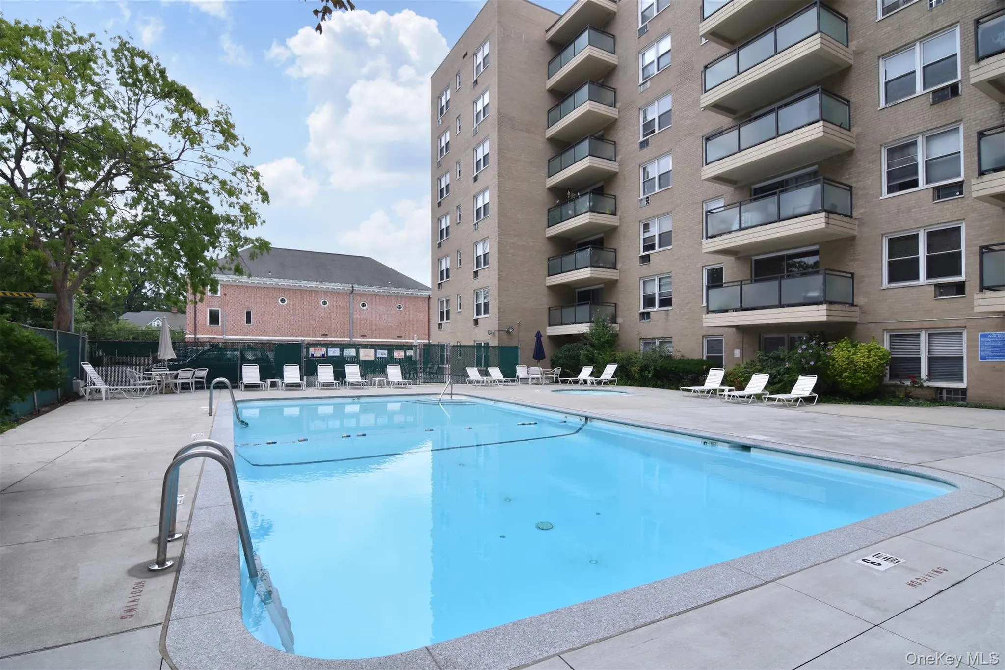 Pool, Jacuzzi and Patio located on the Lobby Floor to the left. Pool, Jacuzzi and Patio located on the Lobby Floor to the left.