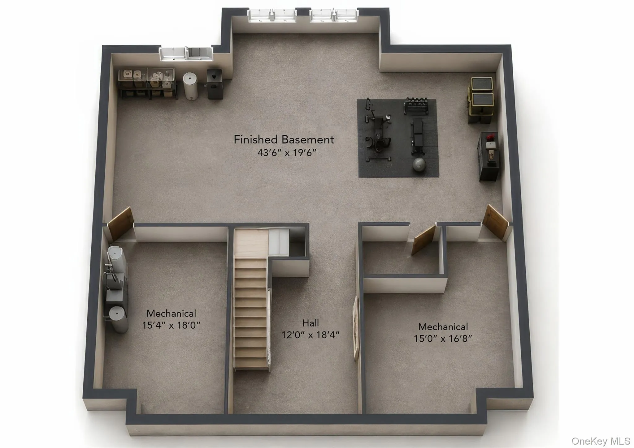 Finished walk-out lower level - floor plans Finished walk-out lower level - floor plans