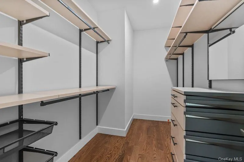Primary bedroom closet Primary bedroom closet