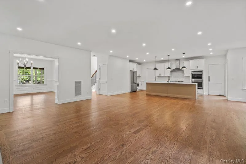Open layout family room to kitchen Open layout family room to kitchen