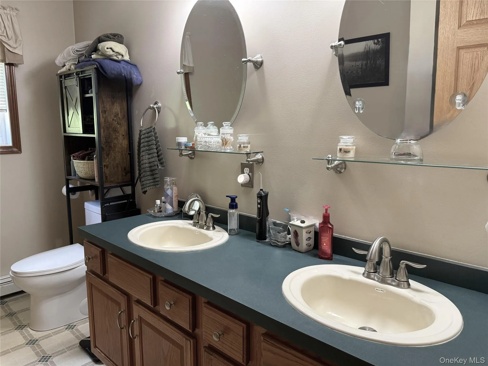 Dual sink vanity. Dual sink vanity.