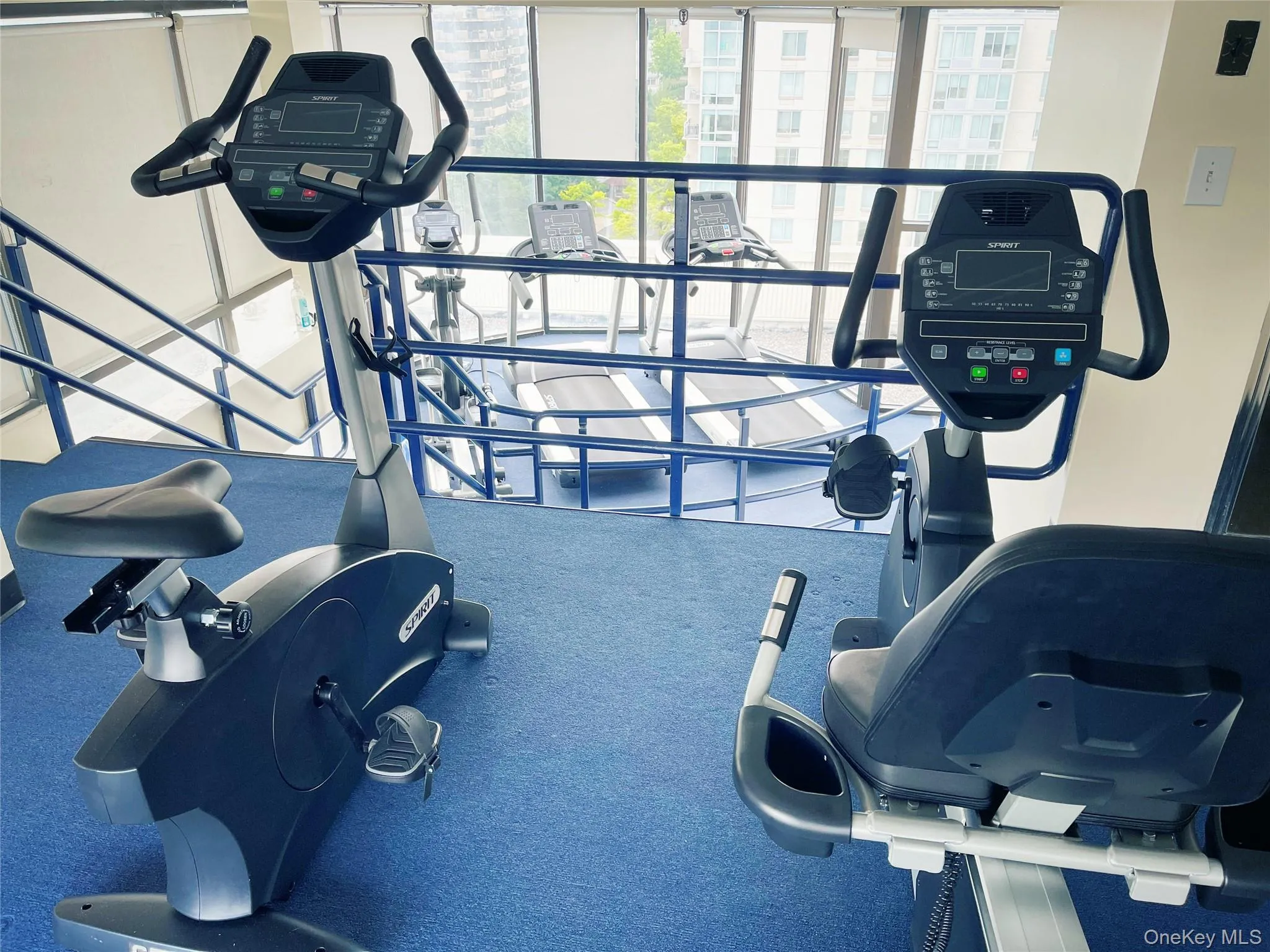 shared penthouse gym and sauna room shared penthouse gym and sauna room