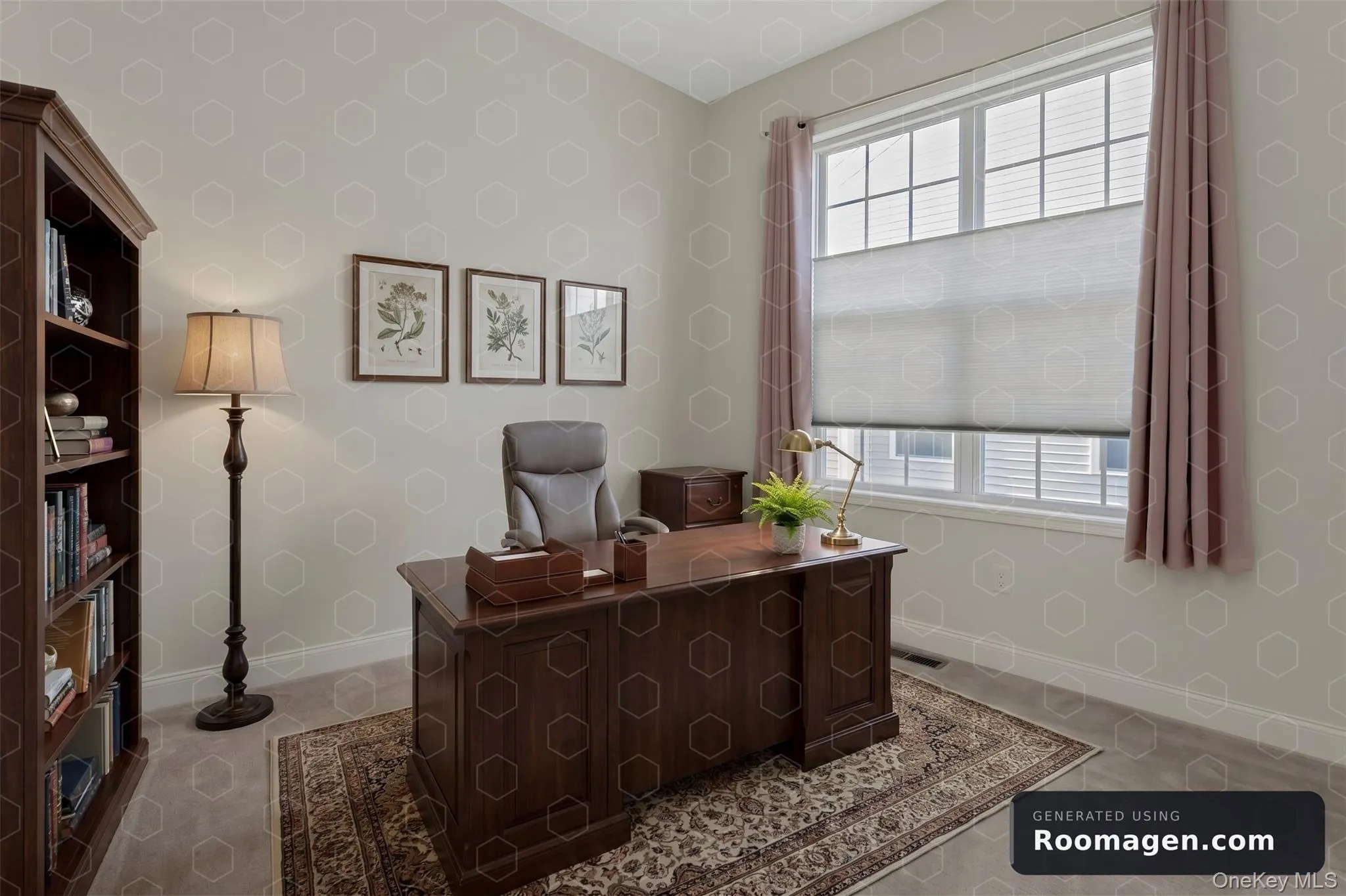 Virtually Staged Den Or Home Office Virtually Staged Den Or Home Office