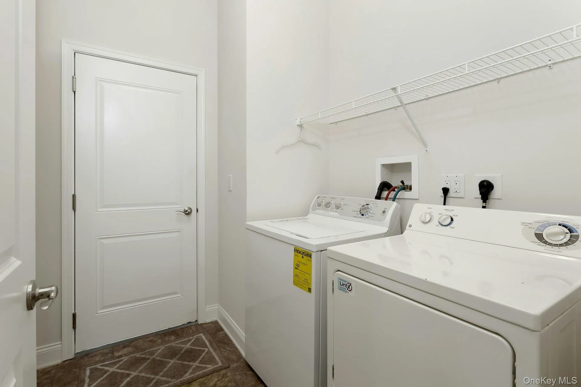 Laundry Room Showing Entrance To The Garage Laundry Room Showing Entrance To The Garage