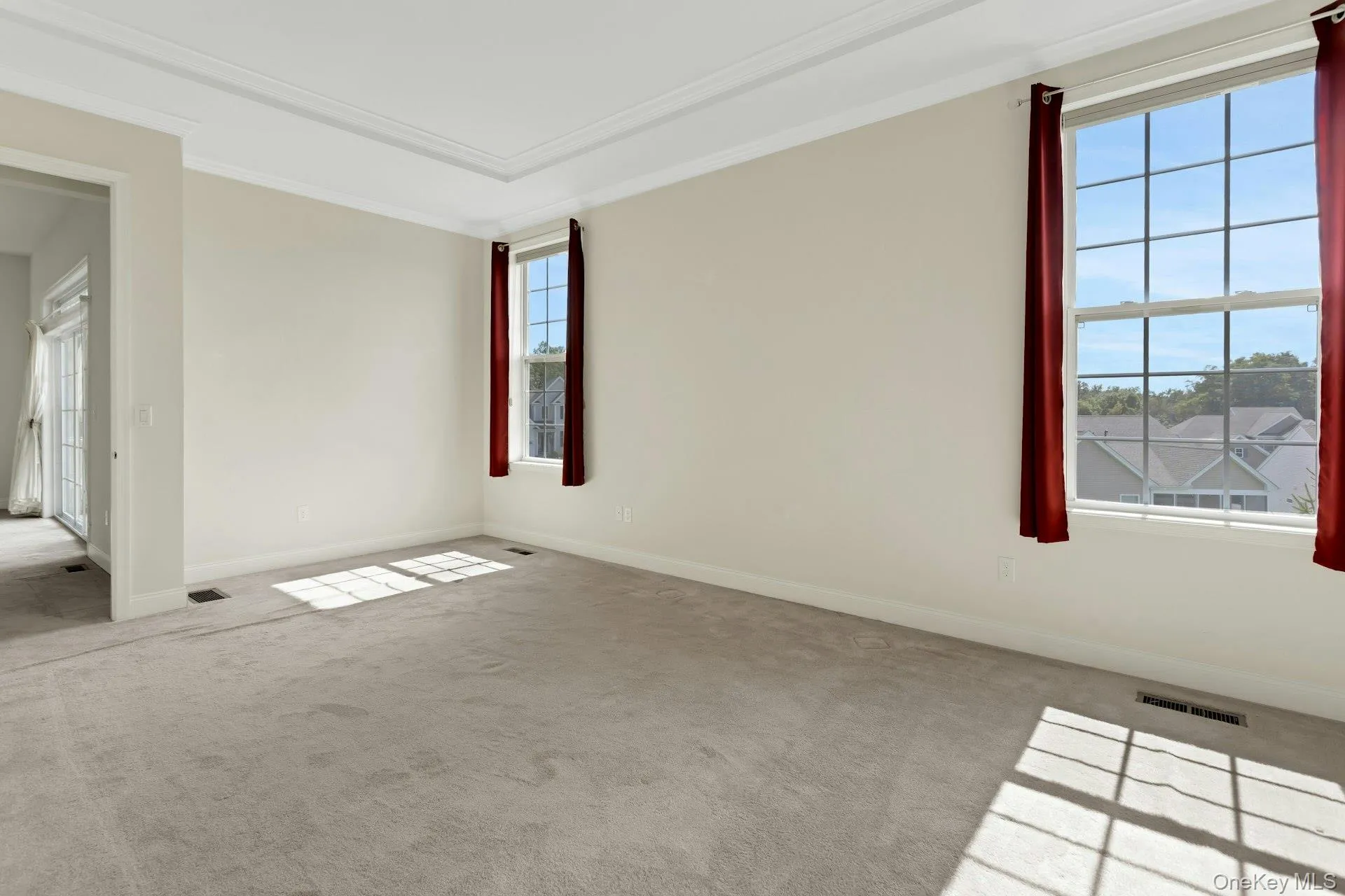 King Sized Primary Bedroom Showing Entrance From Great Room King Sized Primary Bedroom Showing Entrance From Great Room