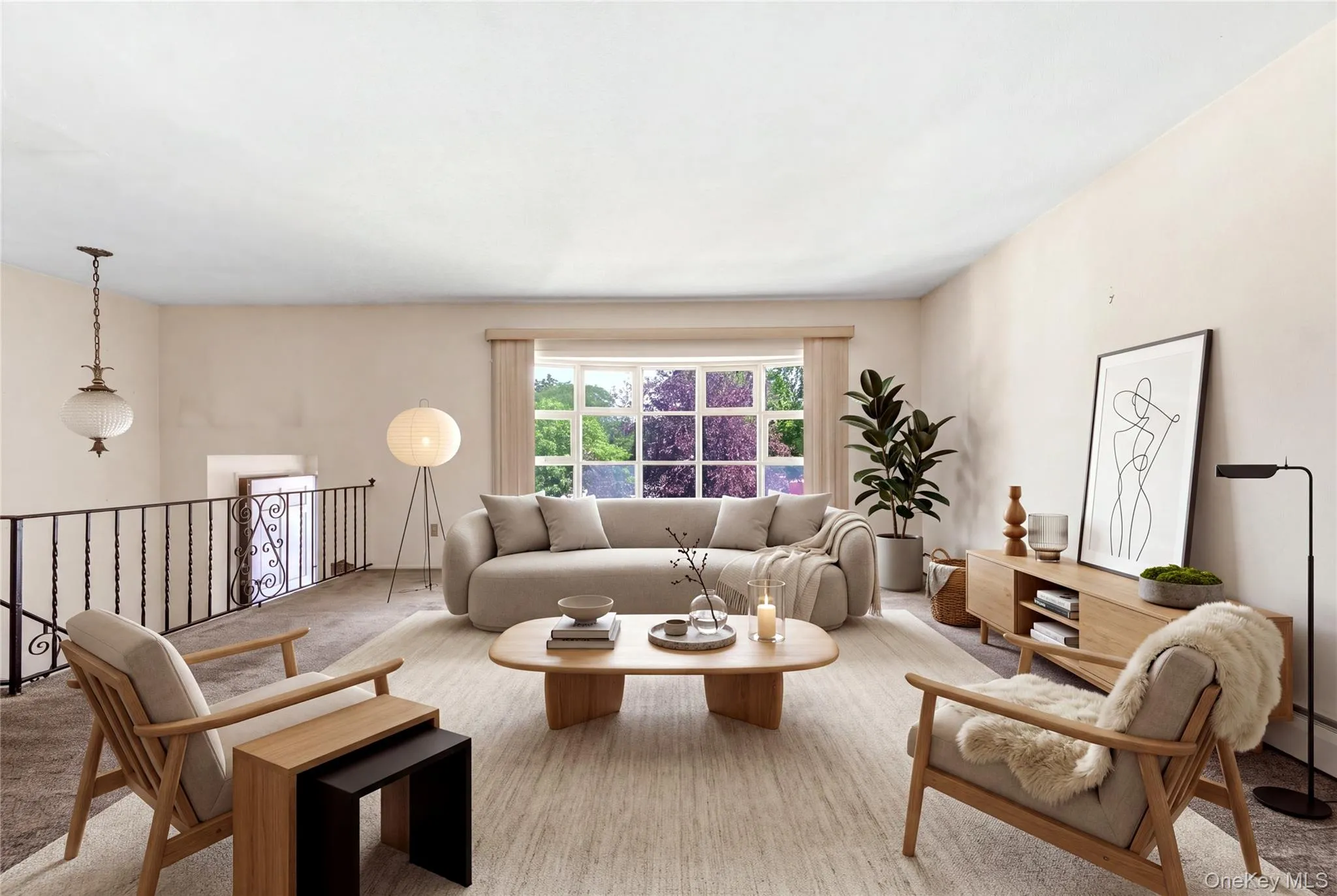 This room is staged This room is staged