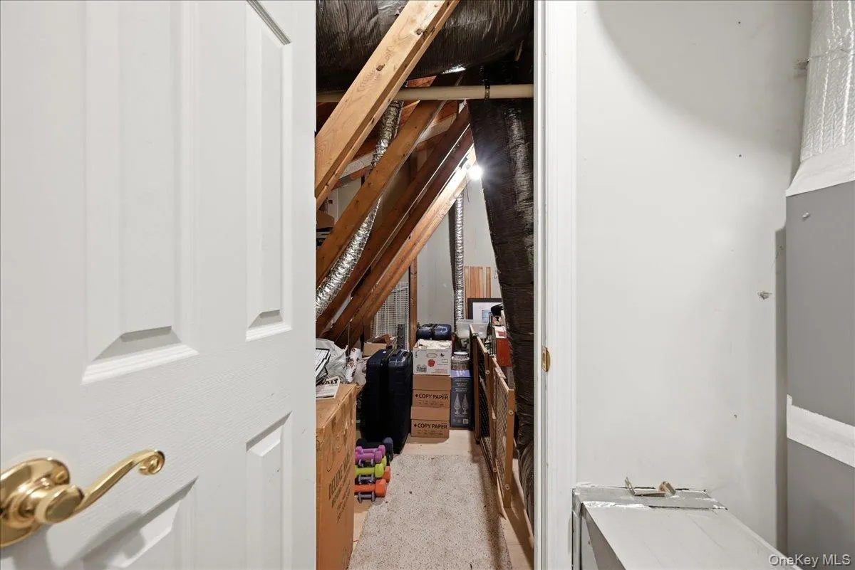 Walk in storage, in addition to Attic Walk in storage, in addition to Attic