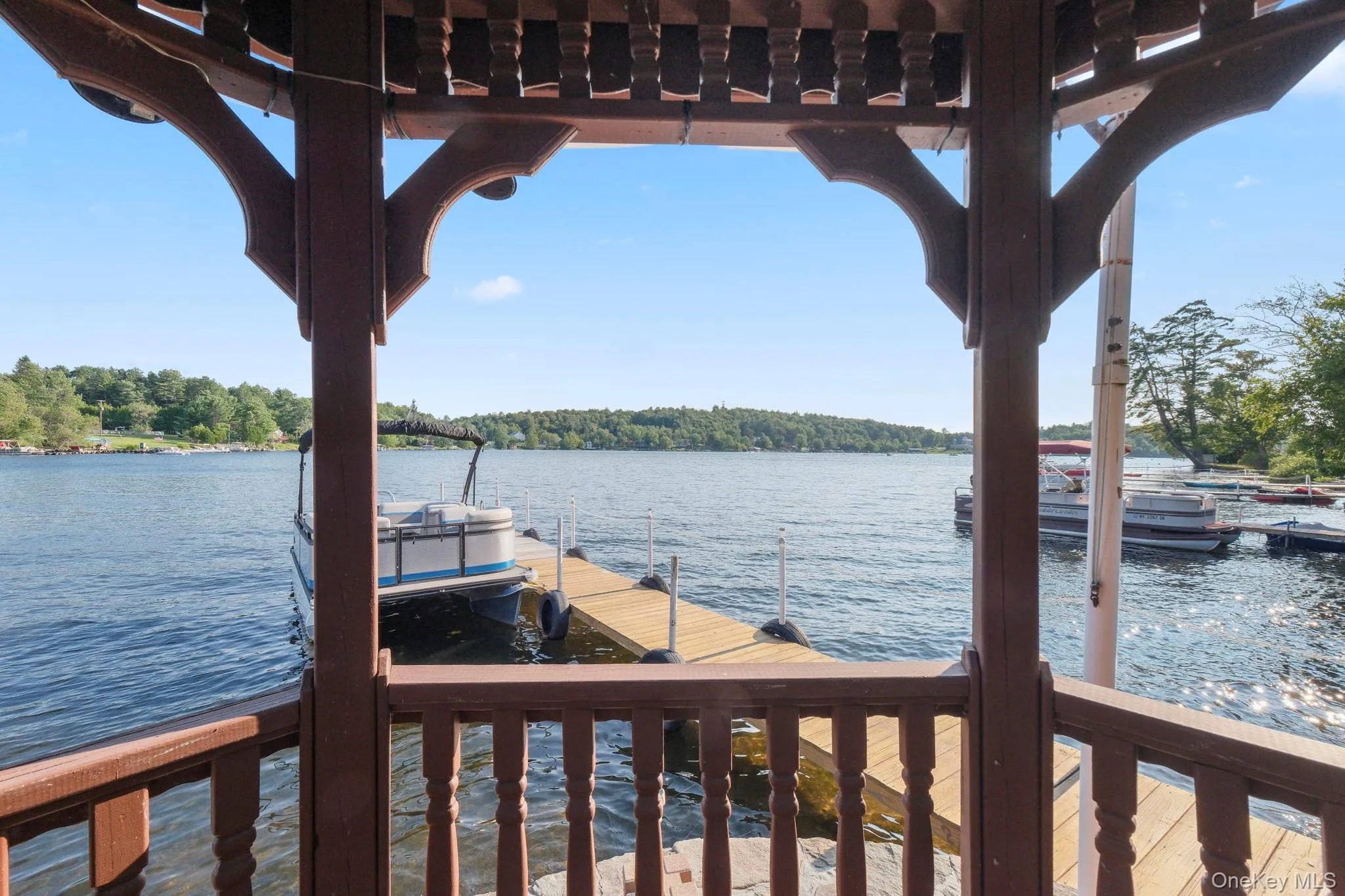 Gazebo view. Gazebo view.