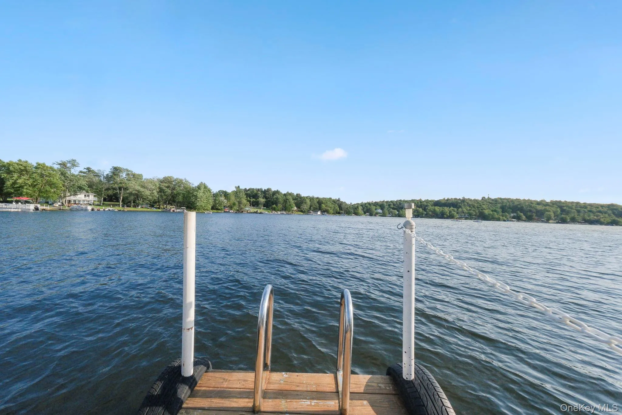 View from the dock. View from the dock.