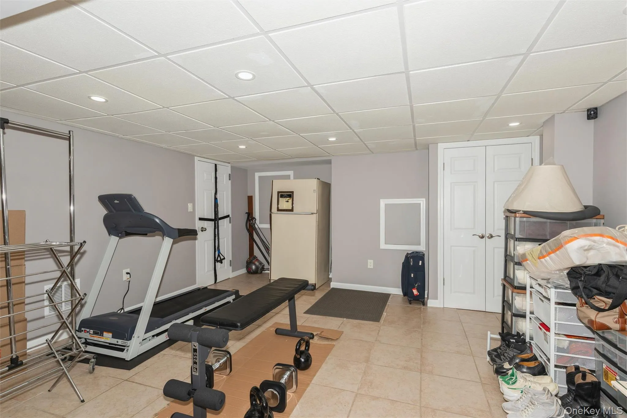 Gym area/storage Gym area/storage