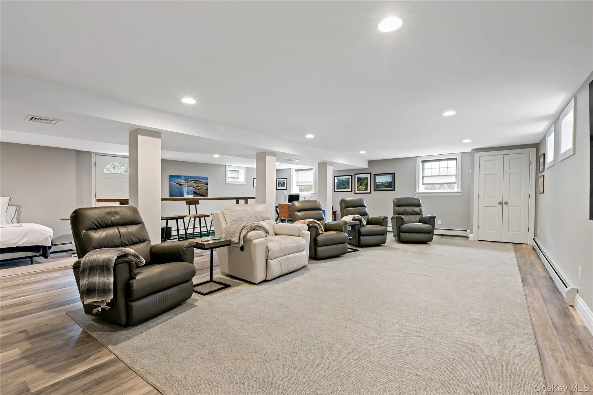 The Playroom boasts a large media space, Plenty of Windows, Door to Backyard, Powder Room, Laundry Room and A lot of Additional Storage in Addition to the Full Attic The Playroom boasts a large media space, Plenty of Windows, Door to Backyard, Powder Room, Laundry Room and A lot of Additional Storage in Addition to the Full Attic