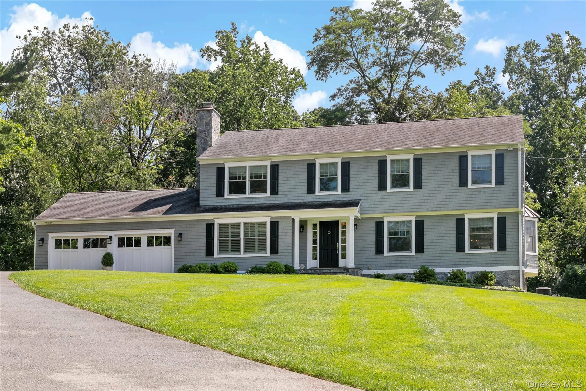 A Totally Renovated Colonial with Curb Appeal on One Acre with Hudson River Views A Totally Renovated Colonial with Curb Appeal on One Acre with Hudson River Views