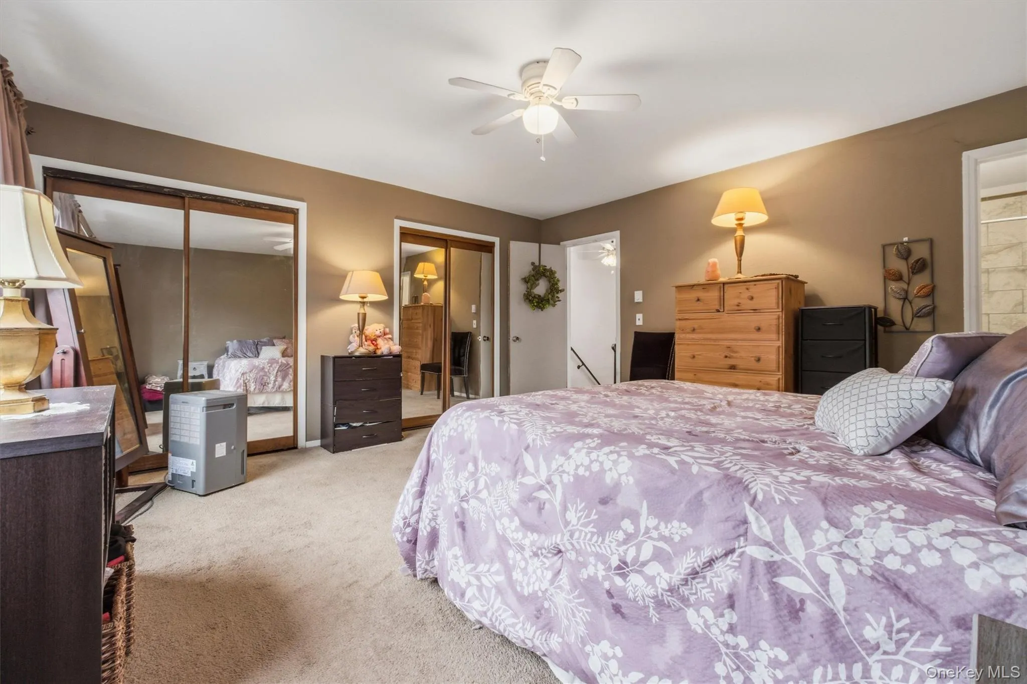 2 double closets for more than ample storage 2 double closets for more than ample storage