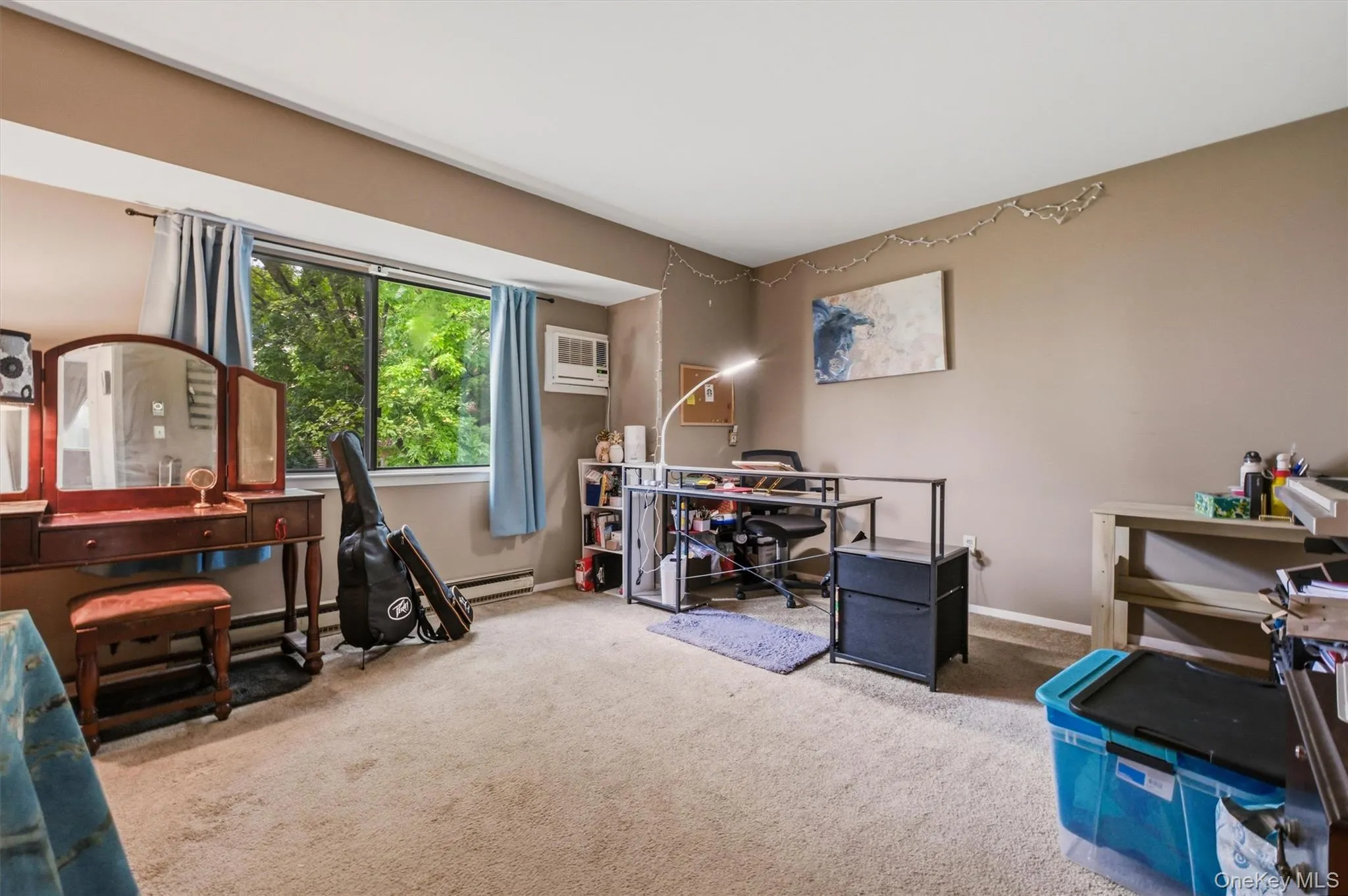 2nd bedroom has a large double window for added light 2nd bedroom has a large double window for added light