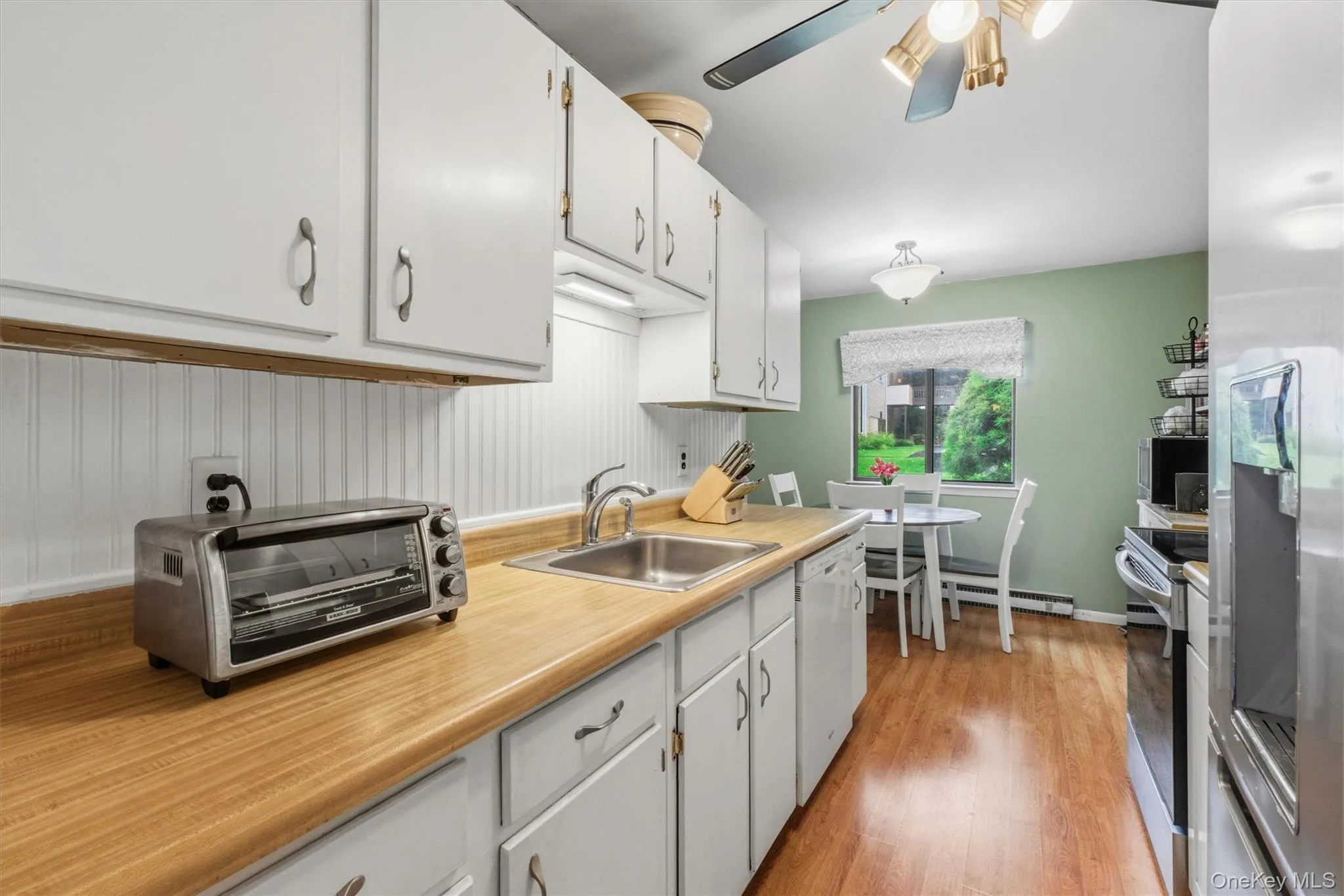 Stainless steel appliances and counter space for easy meal prep Stainless steel appliances and counter space for easy meal prep