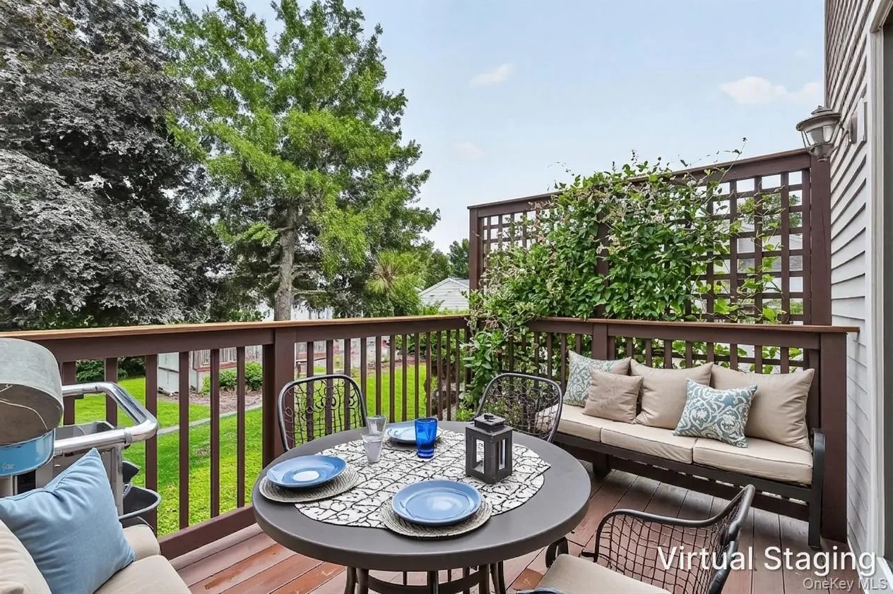 Step onto your deck to entertain your guests or relax with a cup of coffee Step onto your deck to entertain your guests or relax with a cup of coffee