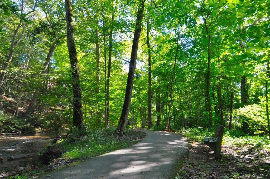 Bronx River Bike, Jogging and Walking Trail: – The Bronx River trail is a11.2 mile paved pathway from Palmer Road in the village of Bronxville to the Kensico Dam Plaza in Valhalla. The path travels crossovers the Bronx River many times traveling thru the Garth Woods reserve and runs parallel with the Bronx River Parkway Garth Road residents can access the trail at either end of Garth Road. Bronx River Bike, Jogging and Walking Trail: – The Bronx River trail is a11.2 mile paved pathway from Palmer Road in the village of Bronxville to the Kensico Dam Plaza in Valhalla. The path travels crossovers the Bronx River many times traveling thru the Garth Woods reserve and runs parallel with the Bronx River Parkway Garth Road residents can access the trail at either end of Garth Road.