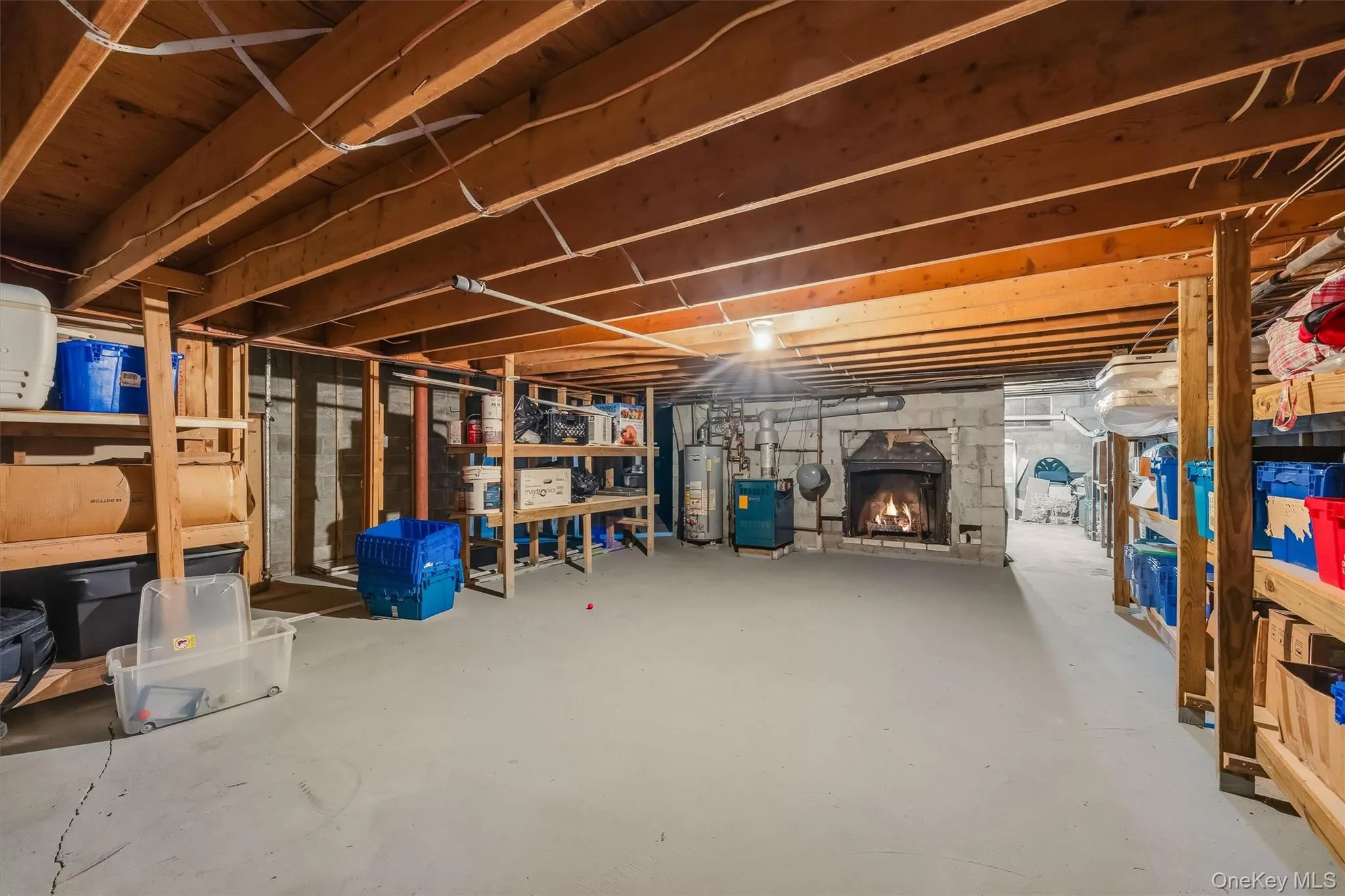 Oversized basement w/non-working FP Oversized basement w/non-working FP