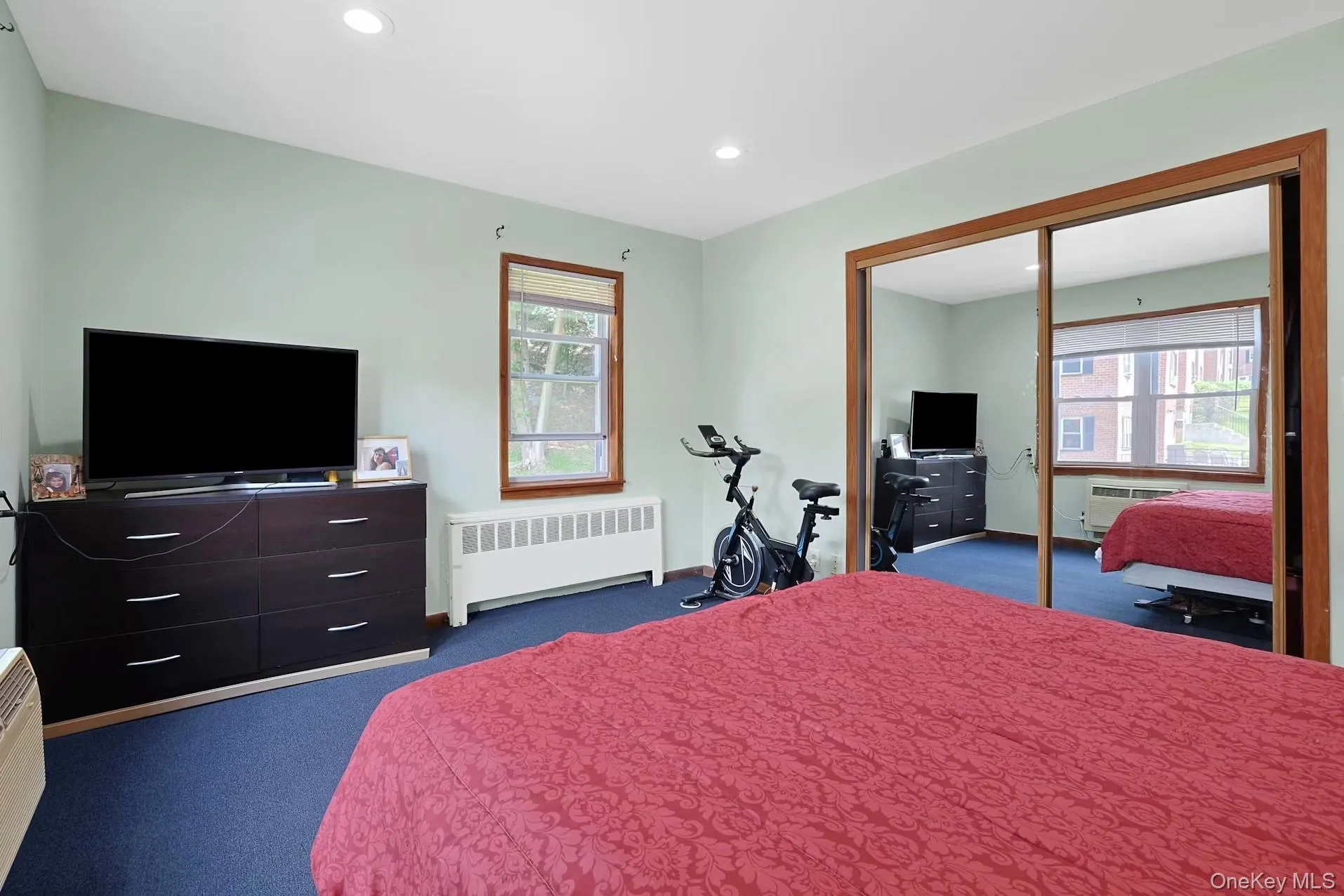 Primary bedroom with spacious closet. Primary bedroom with spacious closet.