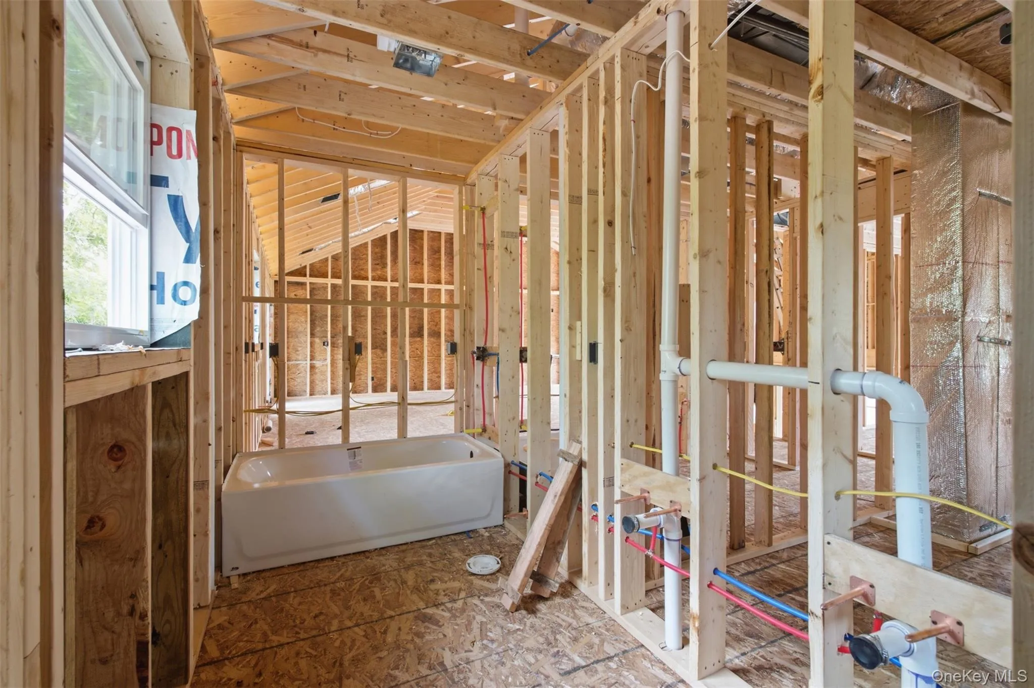 roughing of masterbathroom roughing of masterbathroom