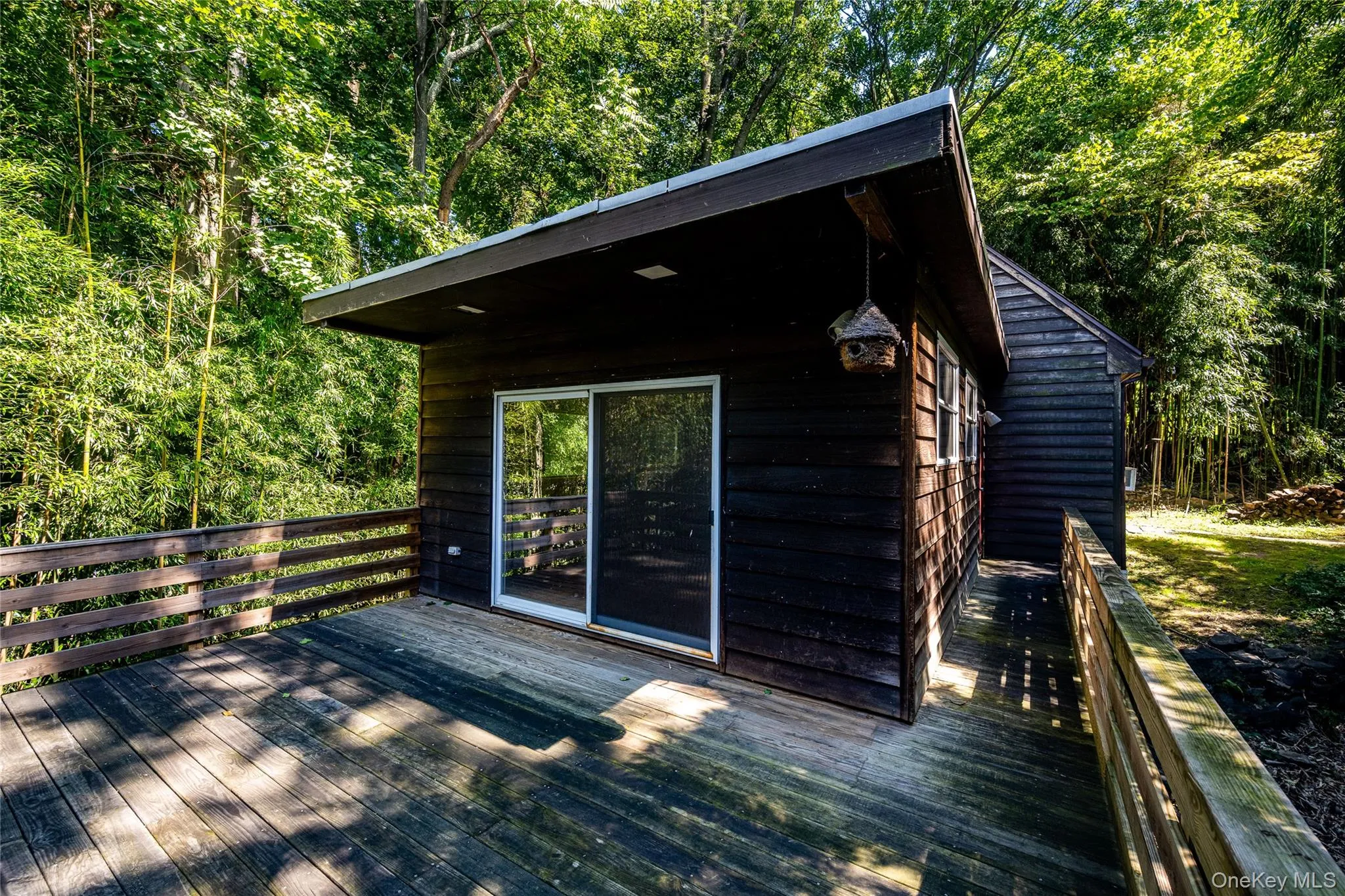 cottage has sliders to large deck cottage has sliders to large deck