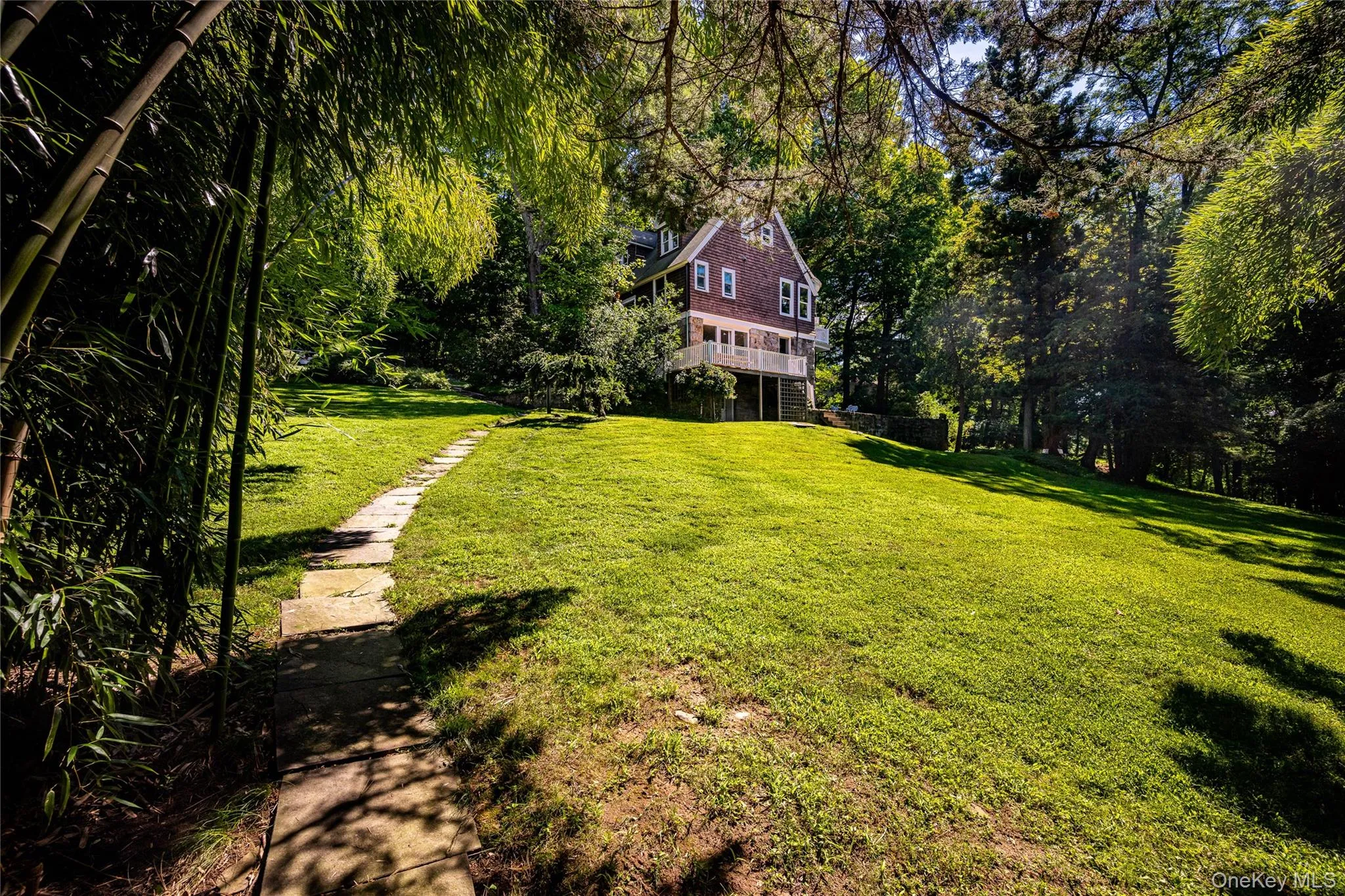 Path leads to cottage. Path leads to cottage.
