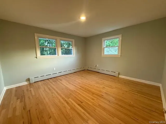 Primary with his & her closets and recessed lighting. Primary with his & her closets and recessed lighting.