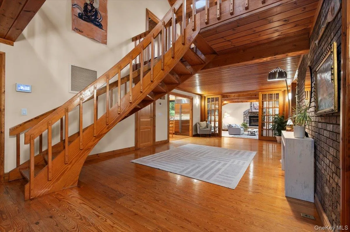 Custom stairway. Custom stairway.