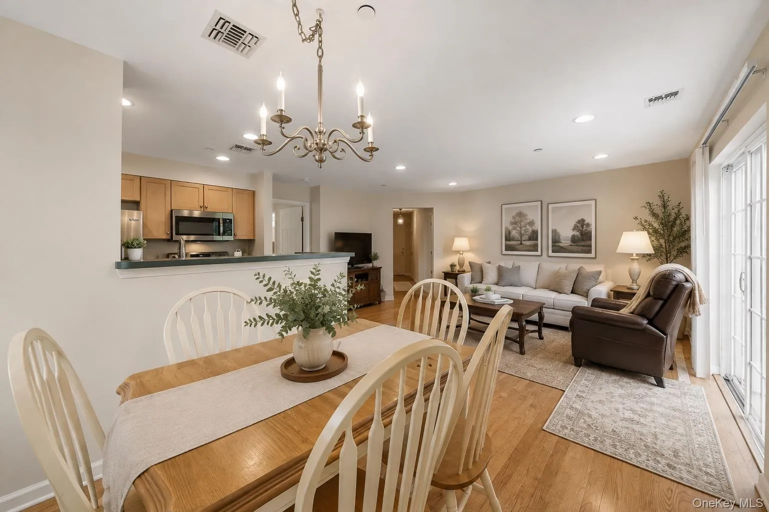 Living Room/Dining Room - Virtually Staged Living Room/Dining Room - Virtually Staged