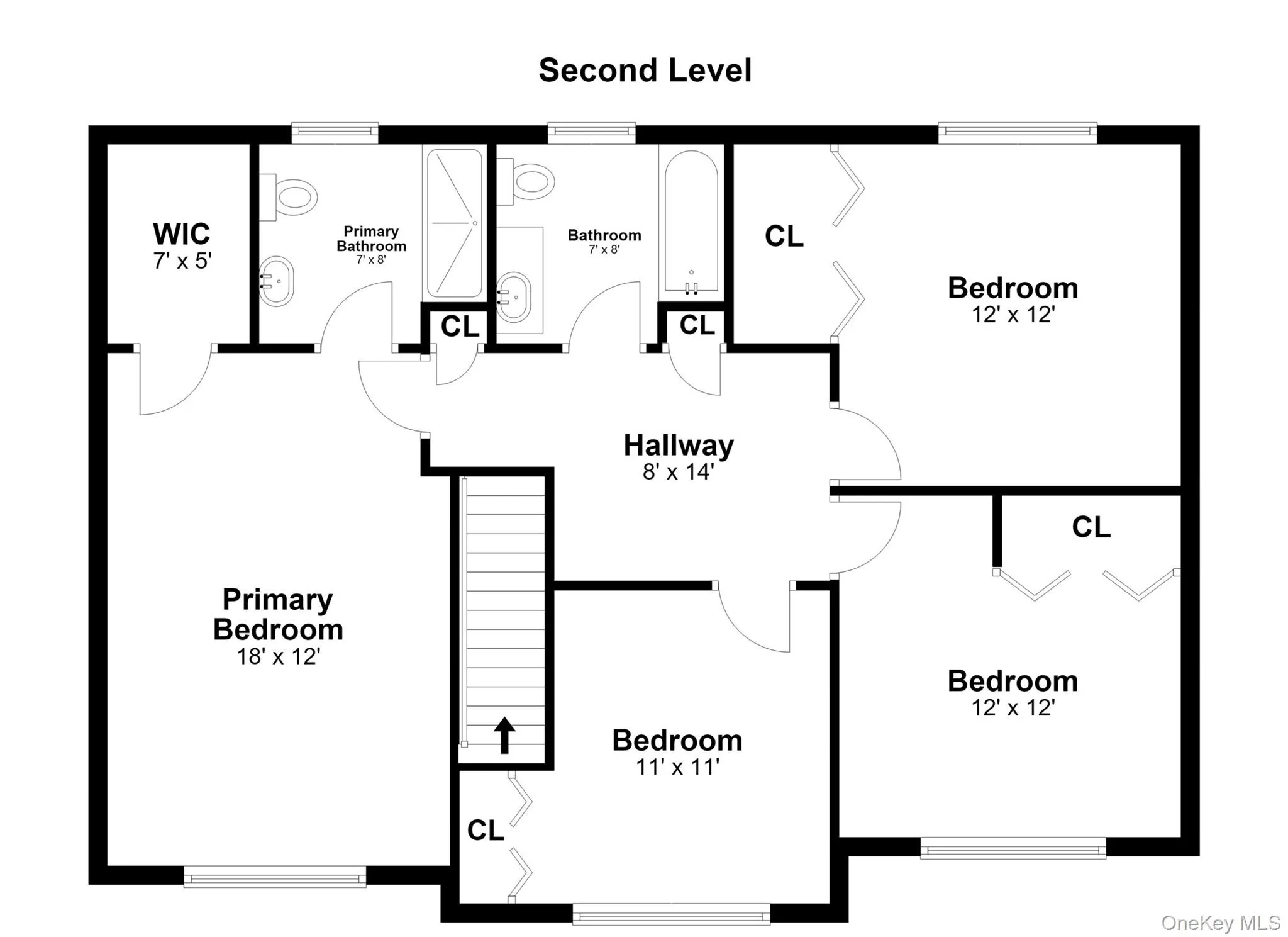 2nd level floor plan 2nd level floor plan