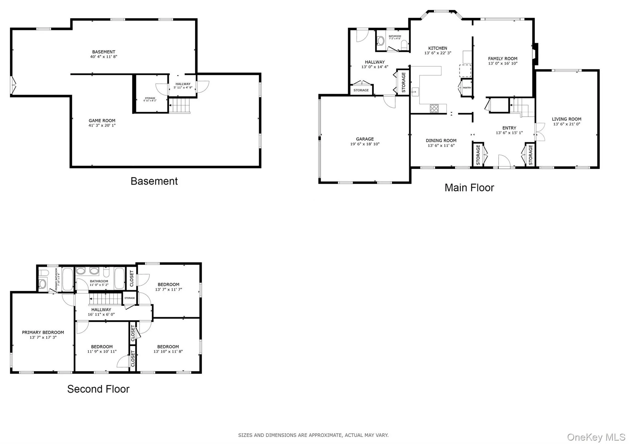 All three levels FLOORPLAN! All three levels FLOORPLAN!