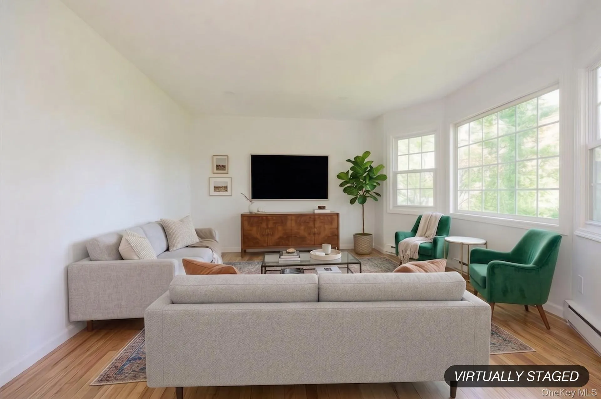 Living Room - Virtually Staged Living Room - Virtually Staged