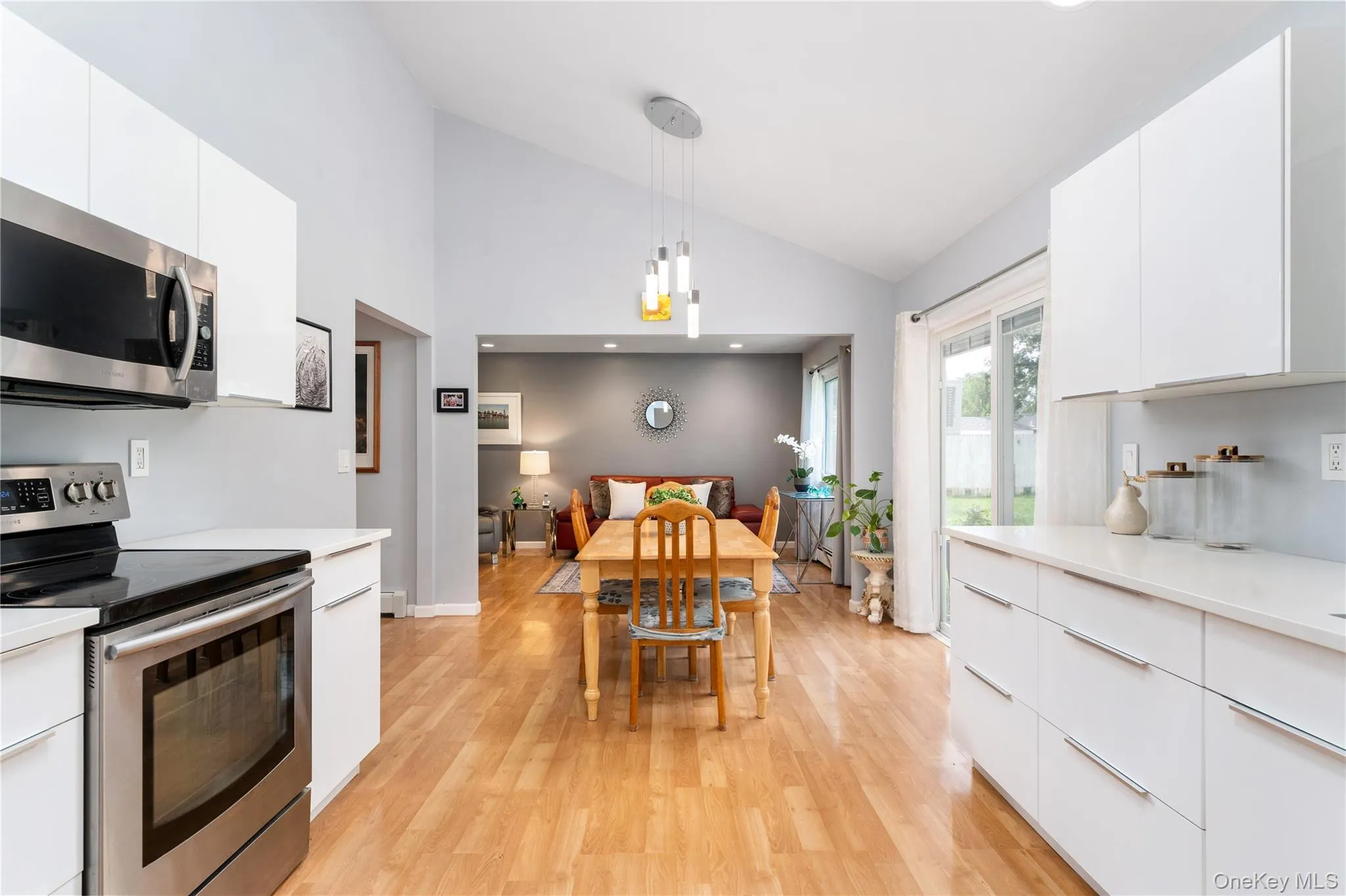 Open concept to den Open concept to den