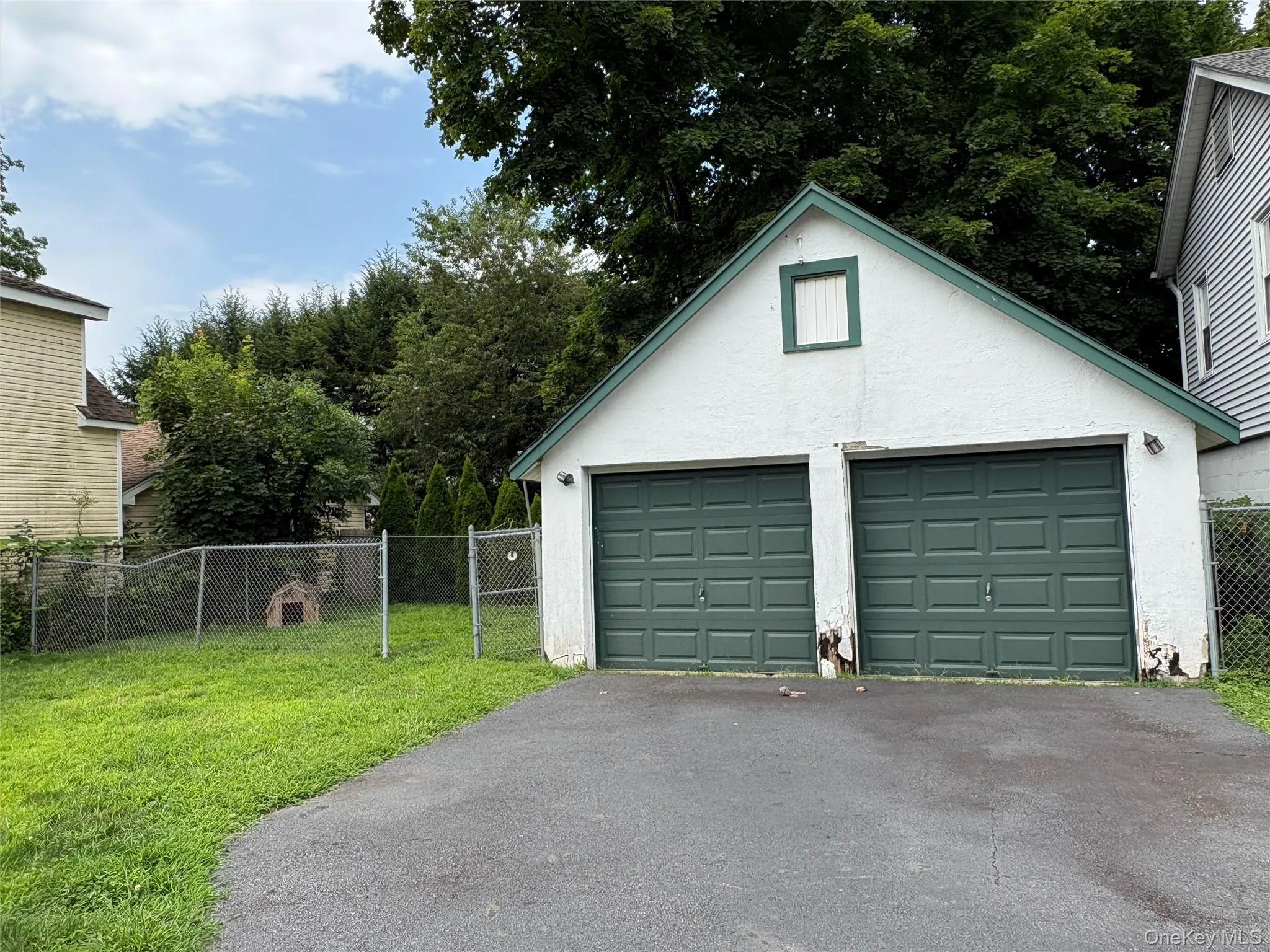 Two door garage Two door garage