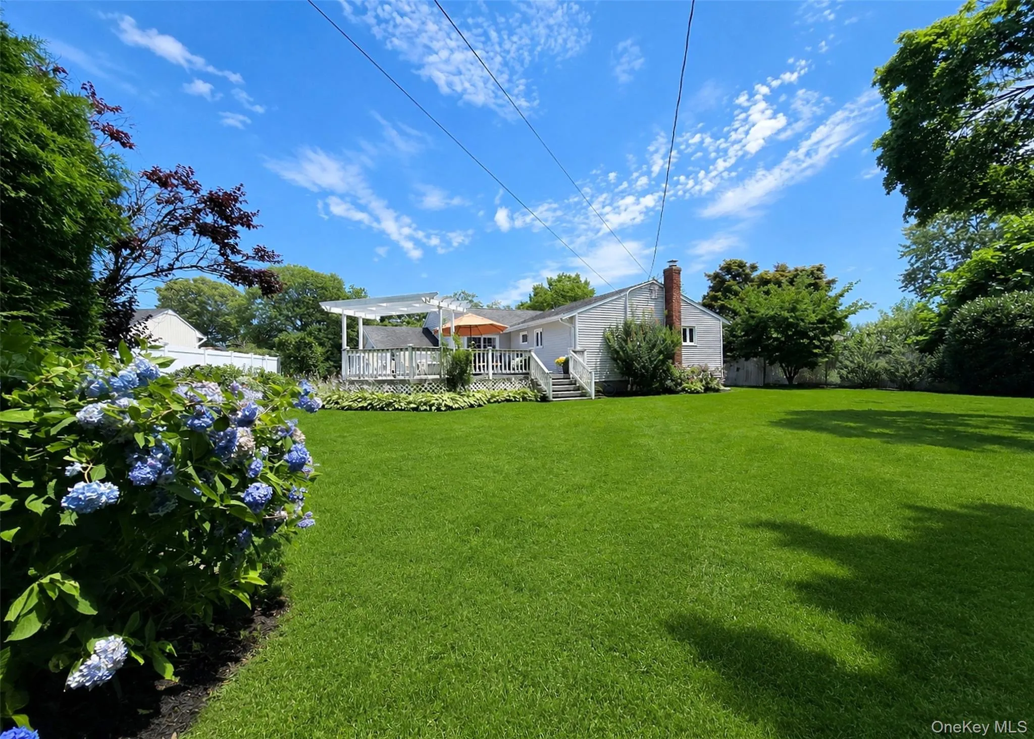 Level and beautifully landscaped Level and beautifully landscaped