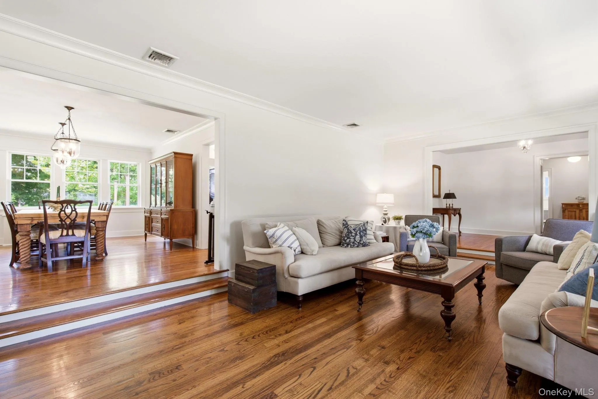 Living Room adjoins the Formal Dining Room. Living Room adjoins the Formal Dining Room.