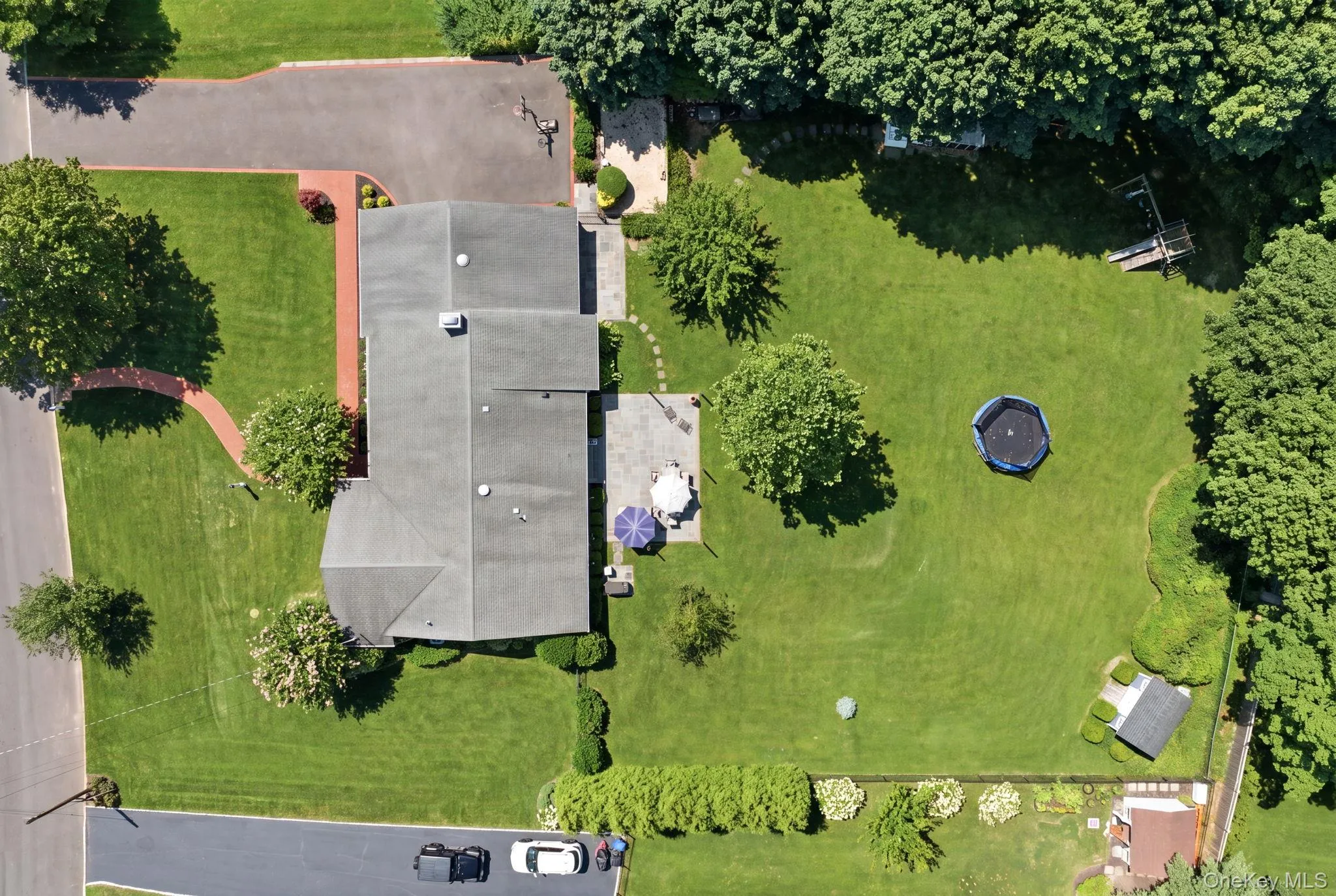 Shy of an acre, this property is flat and fully fenced. Shy of an acre, this property is flat and fully fenced.