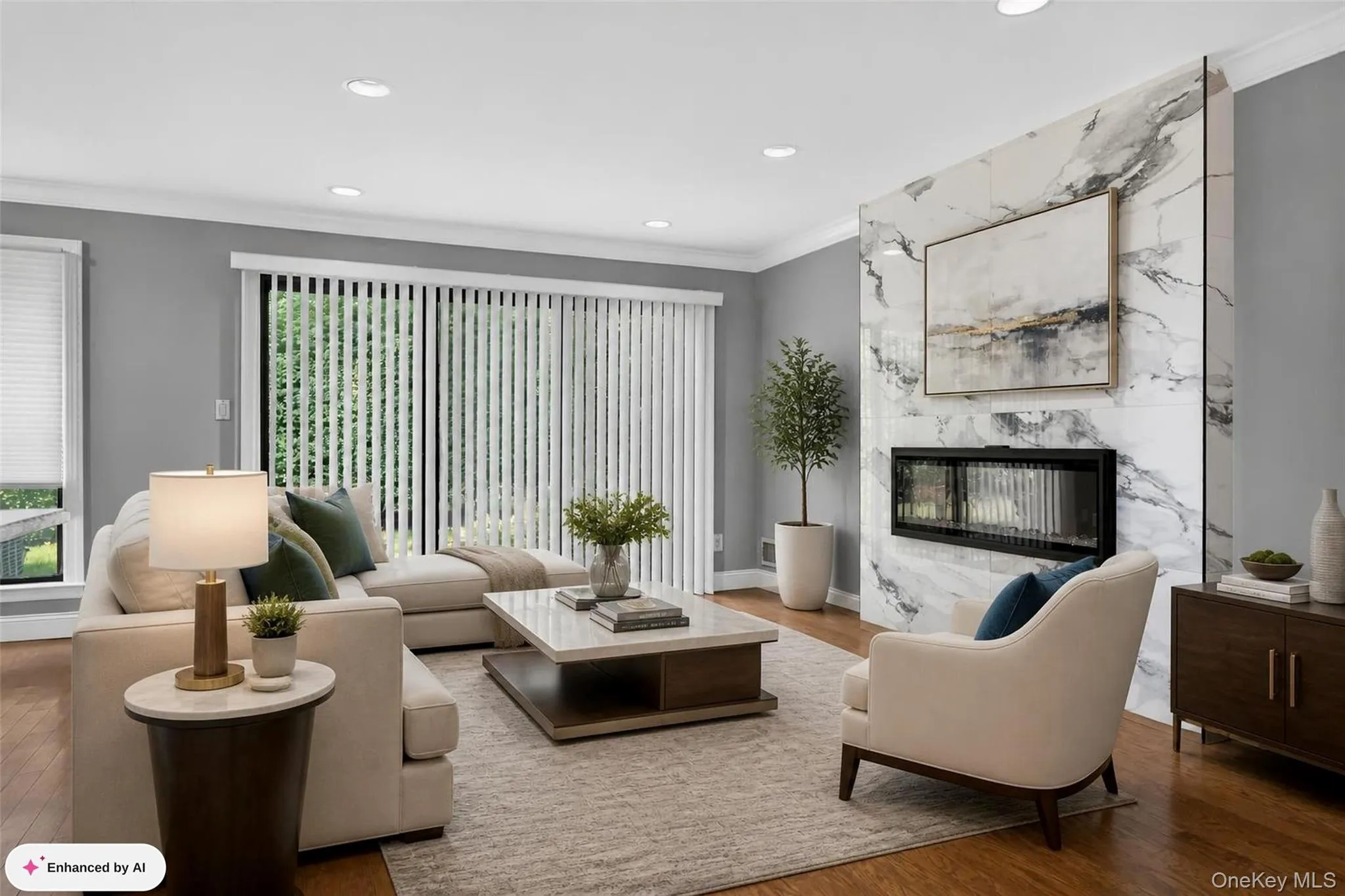 Virtually Staged Formal Living Room w/Fireplace Virtually Staged Formal Living Room w/Fireplace