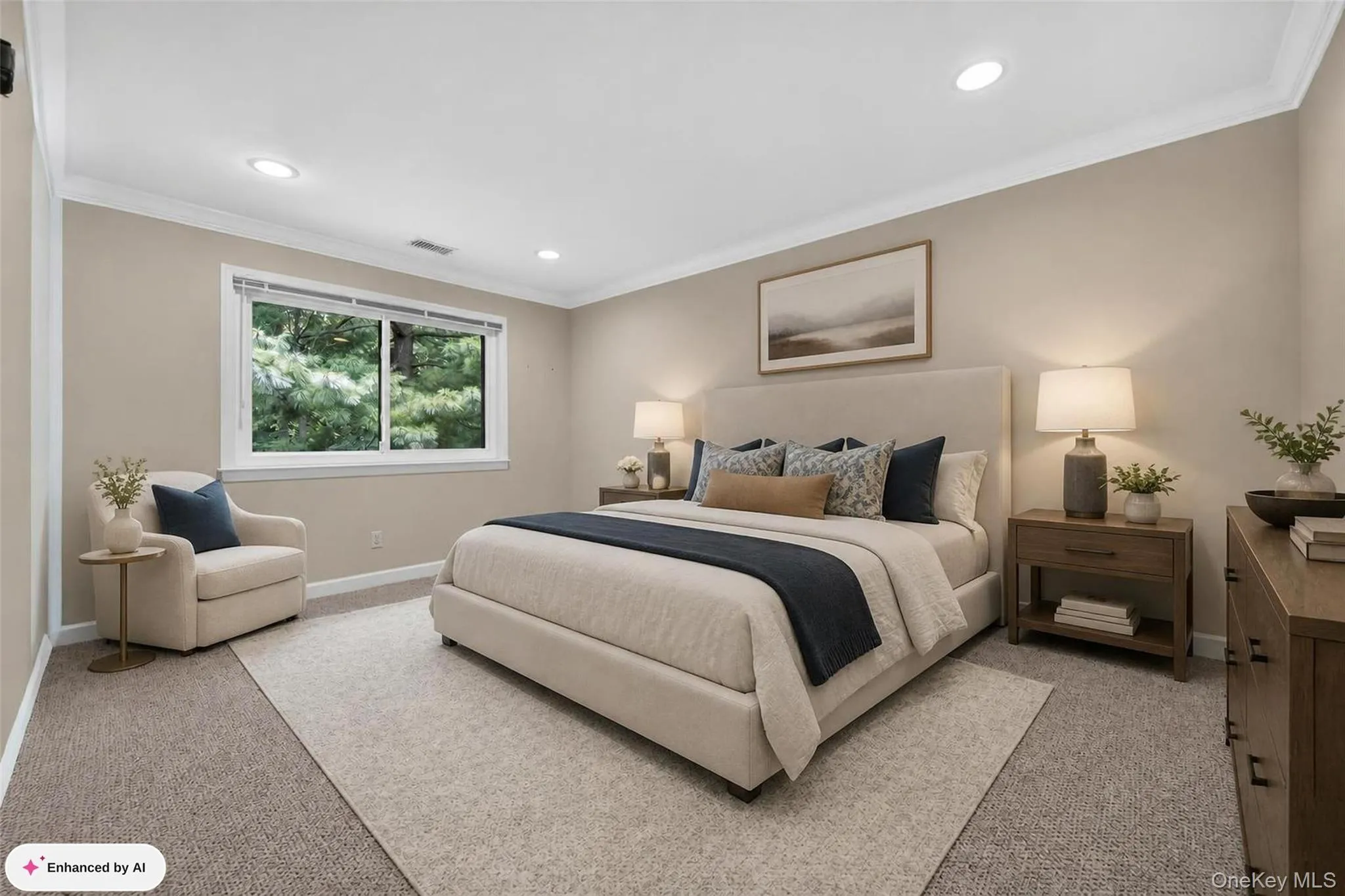 Virtually Staged Bedroom 2 Virtually Staged Bedroom 2
