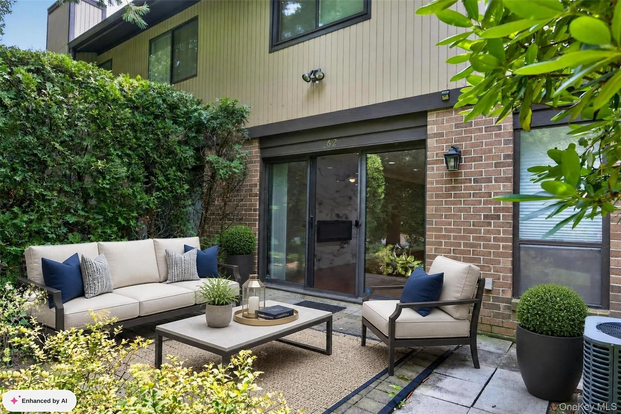 Virtually Staged Private Patio Virtually Staged Private Patio