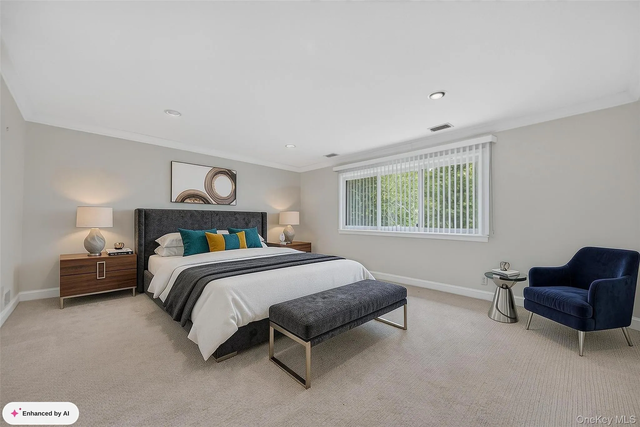 Virtually Staged Primary Bedroom Suite Virtually Staged Primary Bedroom Suite