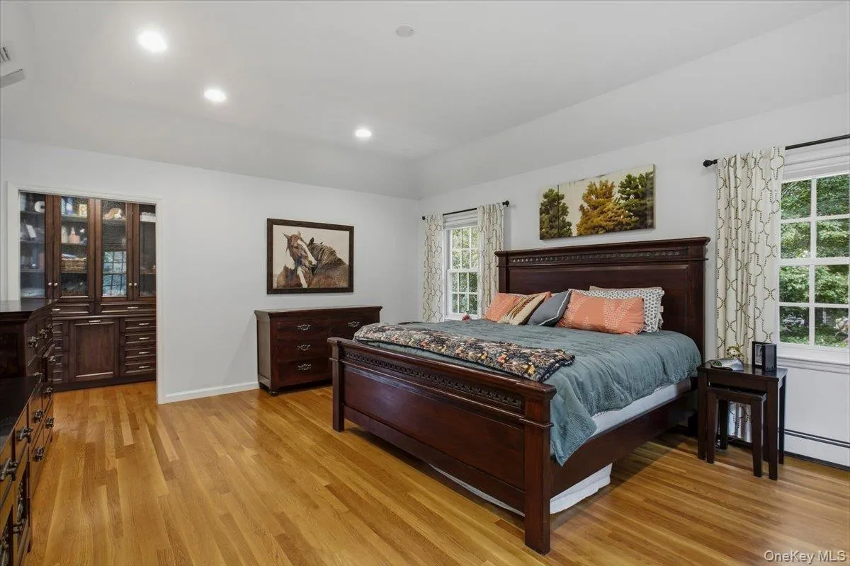 Master Bedroom with entry into walk-in closet and Master Bath Master Bedroom with entry into walk-in closet and Master Bath