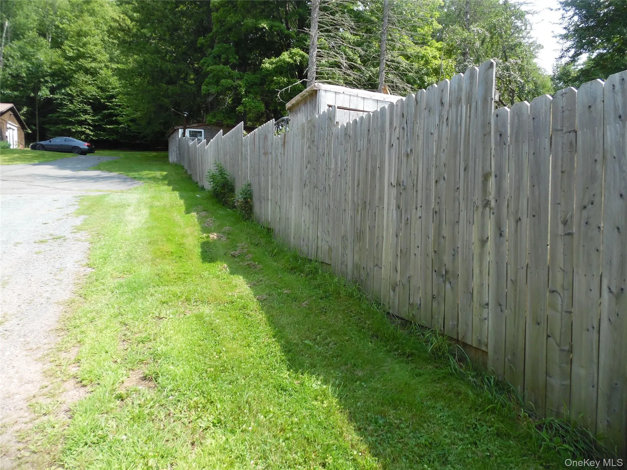 Fence on property line Fence on property line
