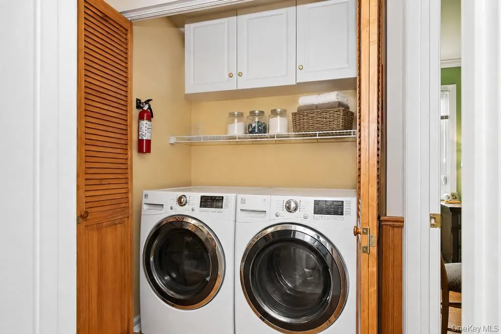 Laundry closet Laundry closet